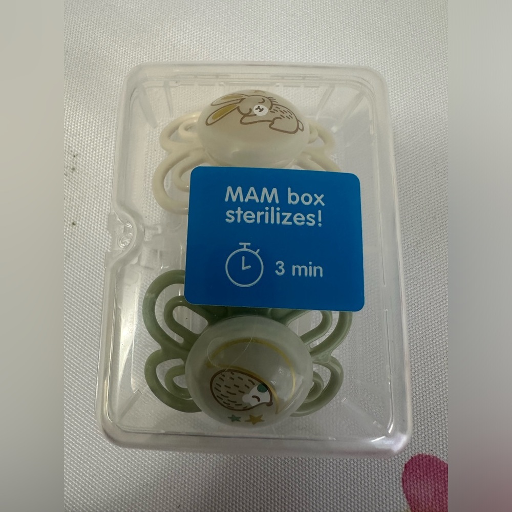 Mam box pacifier set